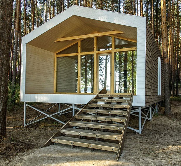 Сваи под каркасный дом в Новокубанске